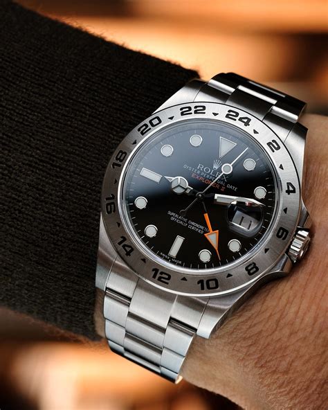 settare gmt explorer 2 rolex|rolex explorer ii new price.